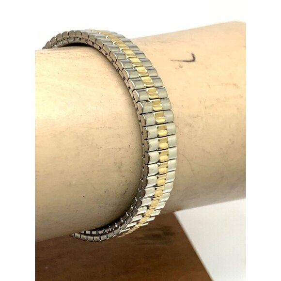 Timex Women's Watch T2N068 Quartz Indiglo White Dial Two Tone Stainless … - Picture 10 of 14